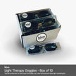 Commercial: Box of Light Therapy Goggles