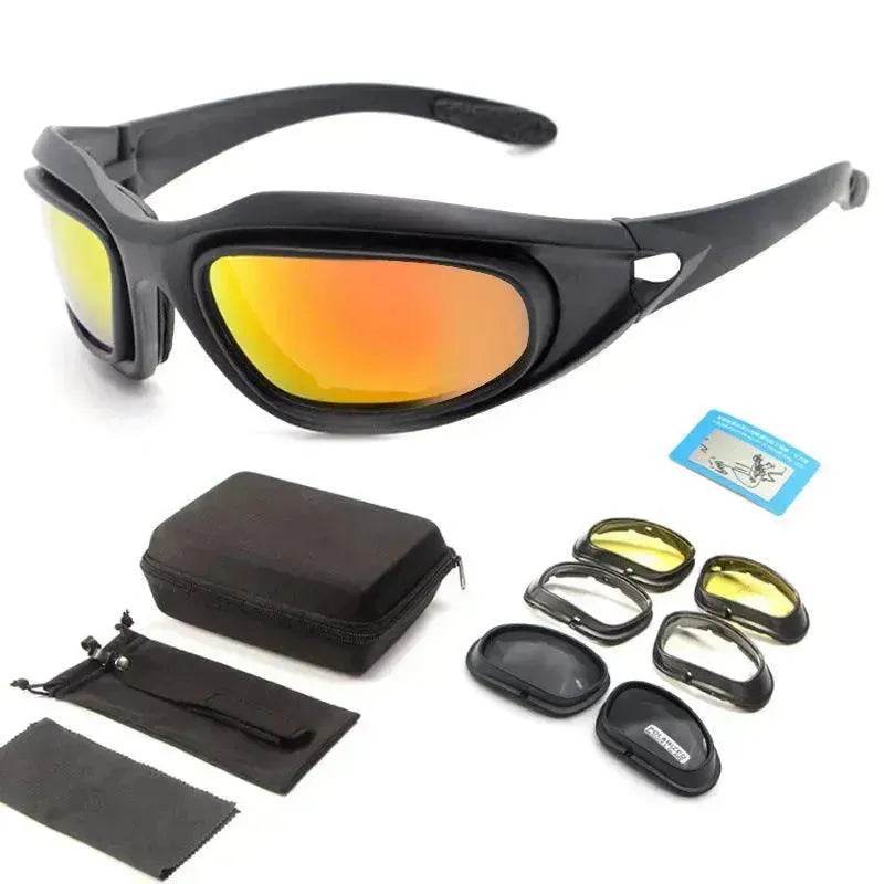Polarized Tactical Goggles – Outdoor Cycling & Night Vision Sunglasses
