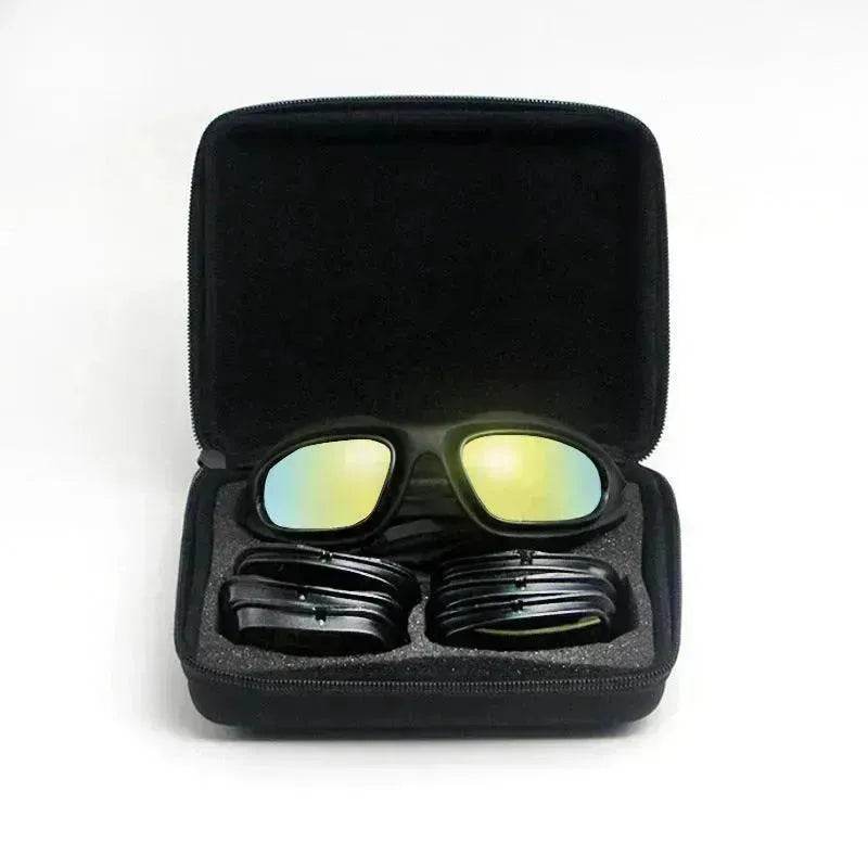 Polarized Tactical Goggles – Outdoor Cycling & Night Vision Sunglasses
