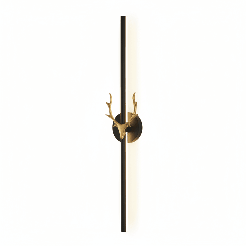Golden Antler LED Wall Bar Lamp