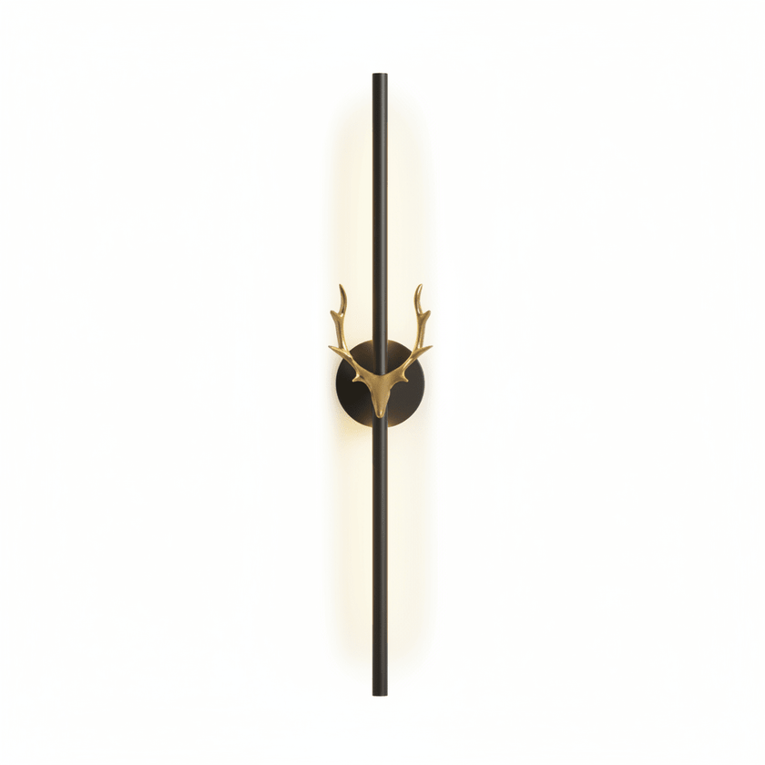 Golden Antler LED Wall Bar Lamp