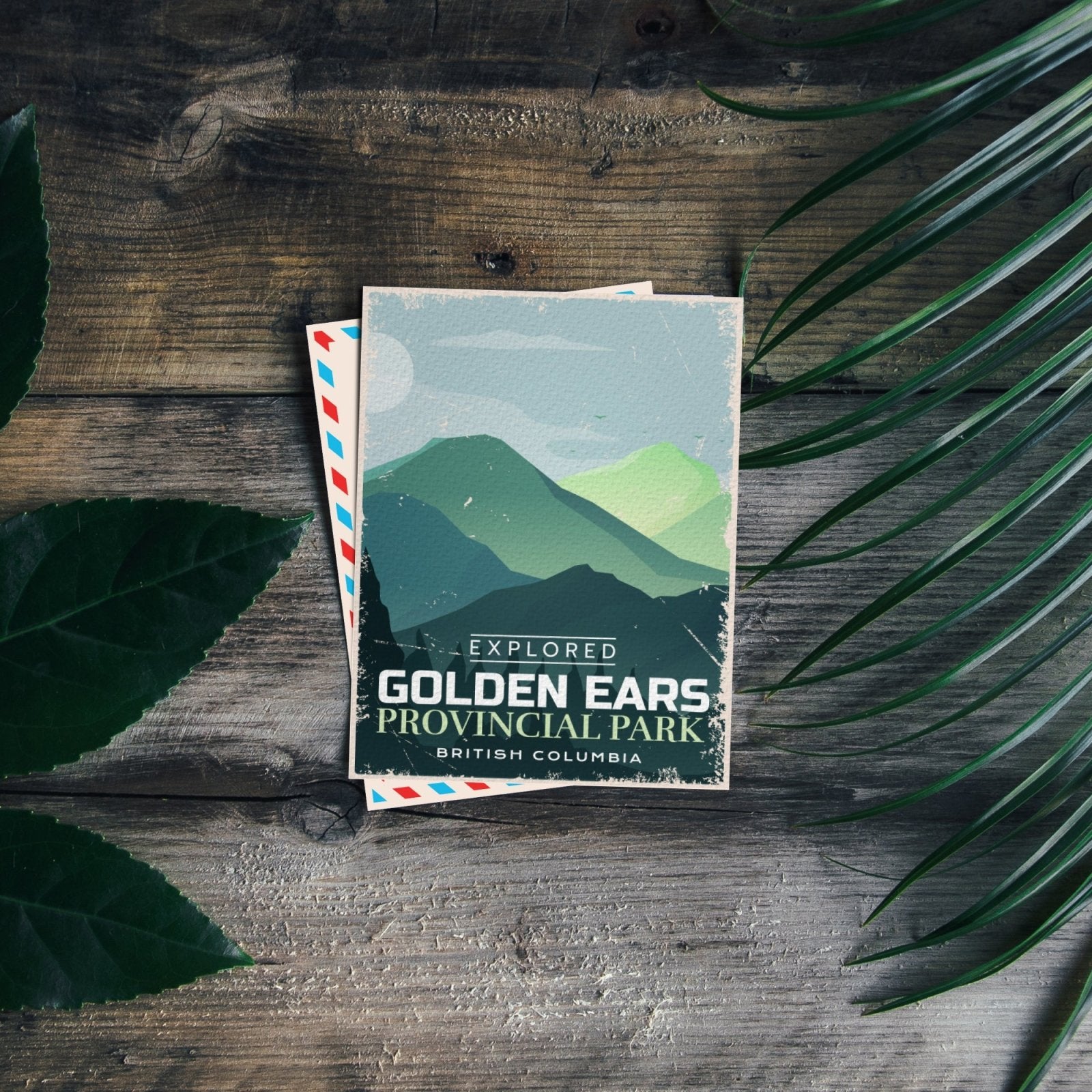 Golden Ears British Columbia Provincial Park Postcard, Canada Parks