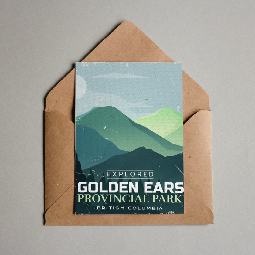 Golden Ears British Columbia Provincial Park Postcard, Canada Parks