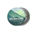 Golden Ears Provincial Park of British Columbia Pinback Button, Canada Parks