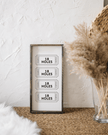 Golf Ticket Stubs Wood Signs - Modern Farmhouse Golf Decor