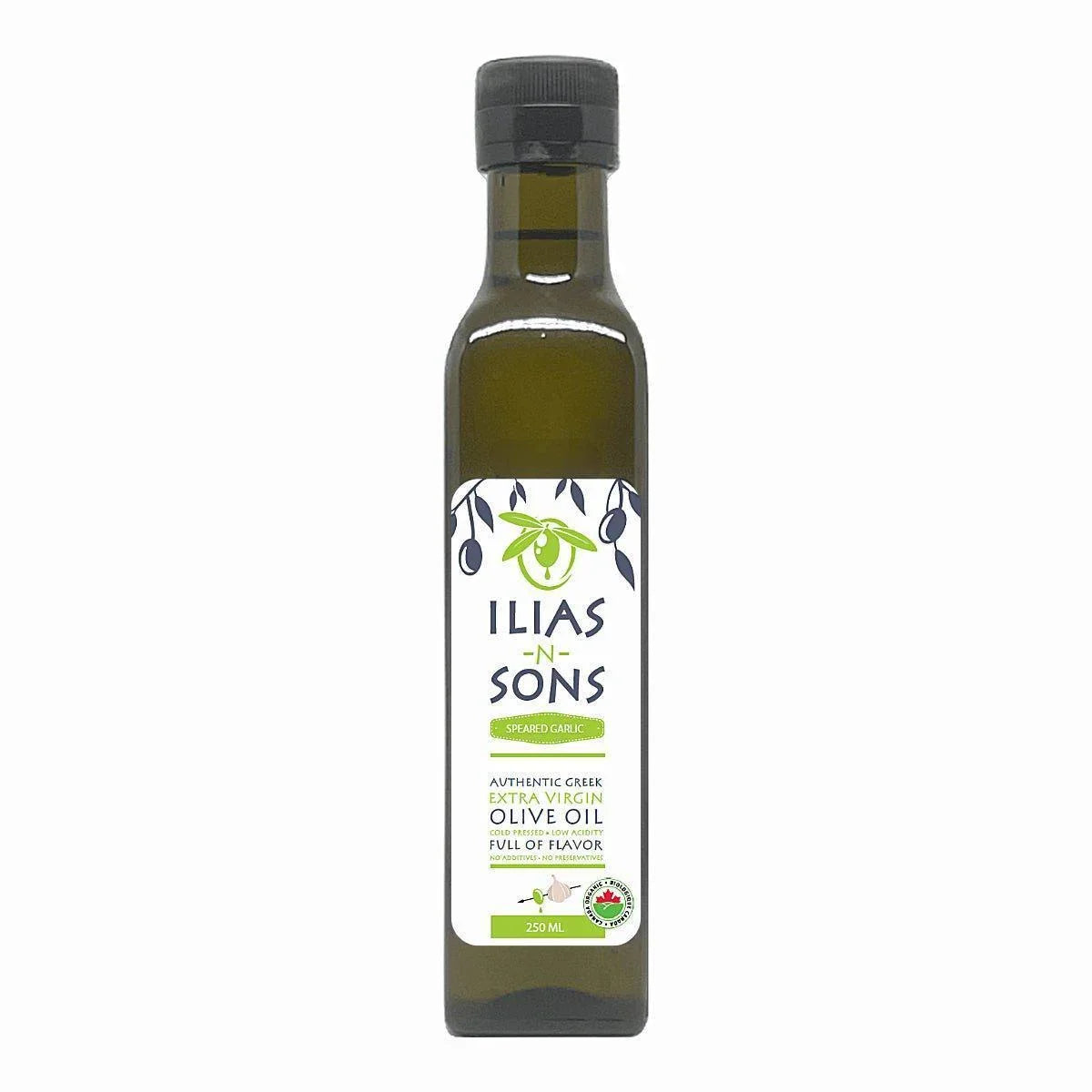 Gourmet Greek Speared Garlic Infused Extra Virgin Olive Oil