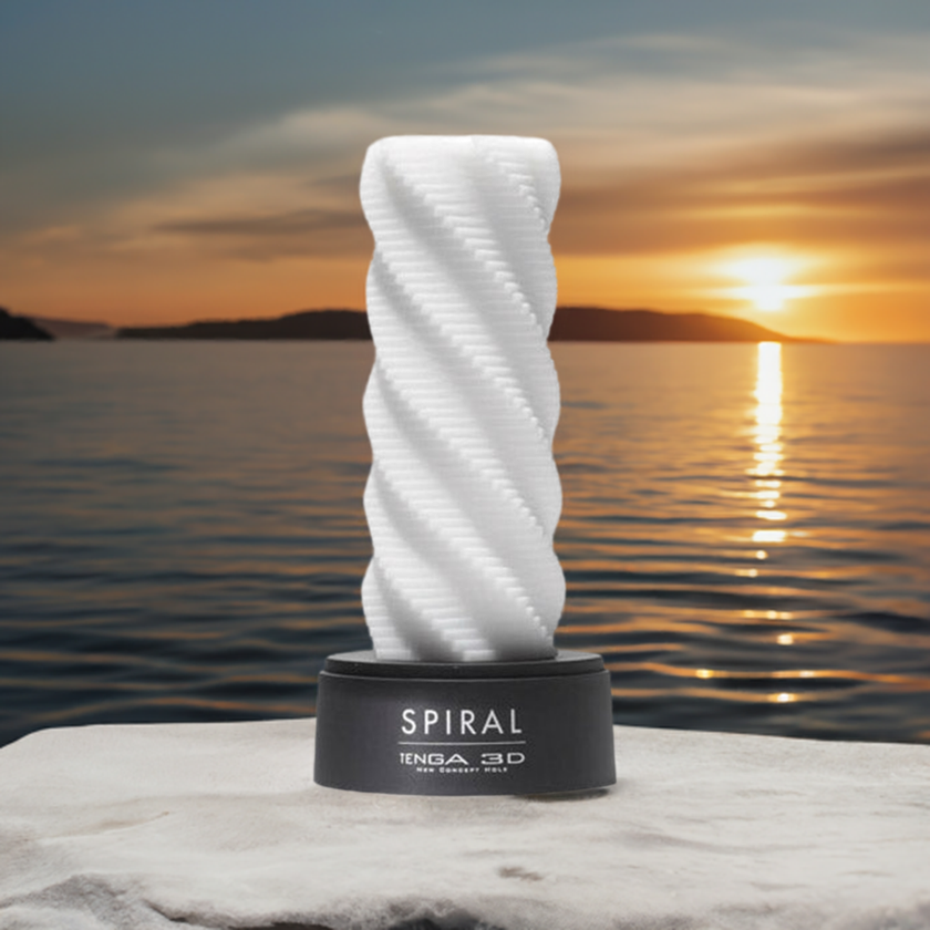 3D Spiral Male Masturbator