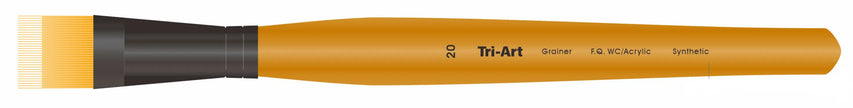 Tri-Art Artist Brushes - Short Synthetic - WC/Acryl - Grainer - 20