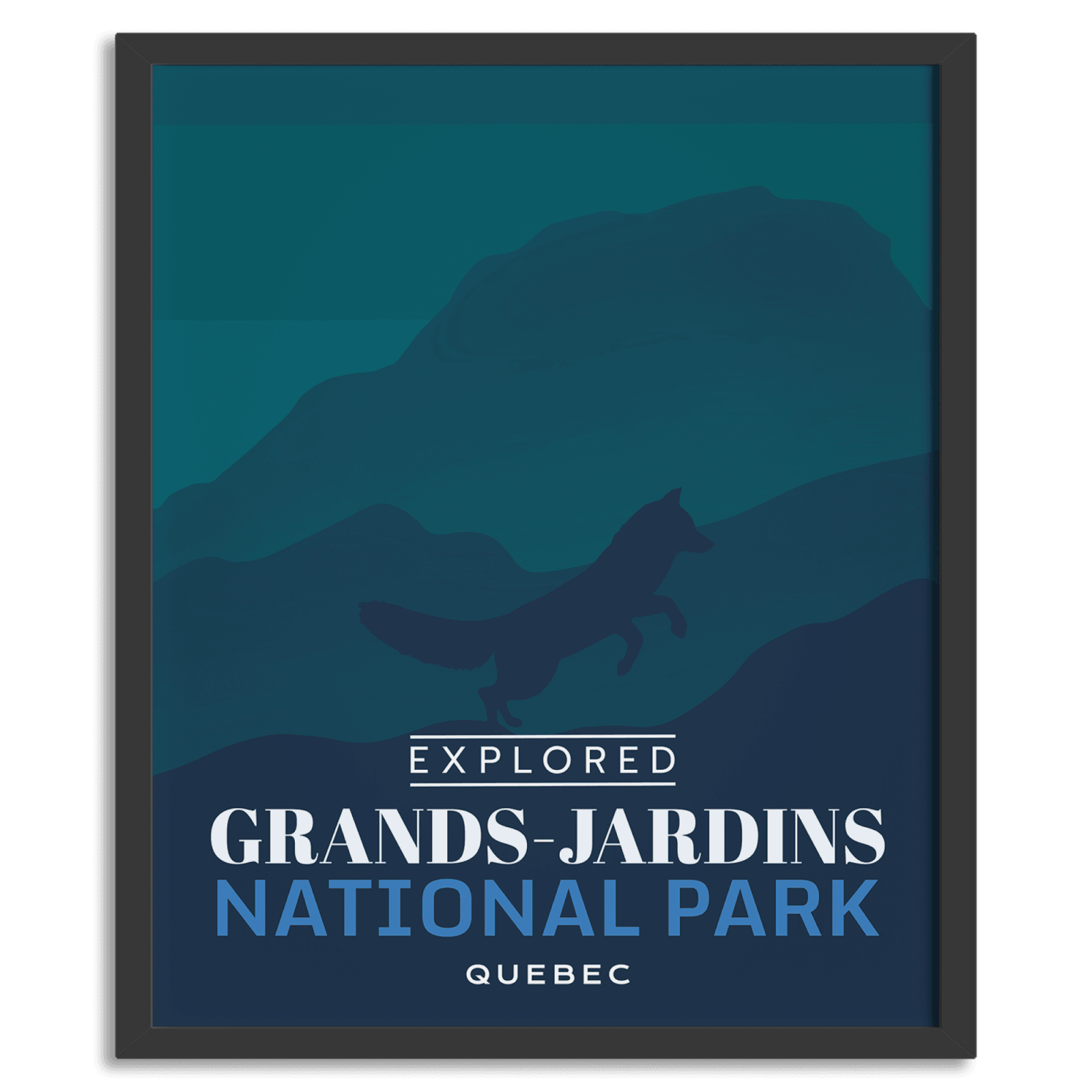 Grands-Jardins National Park 'Explored' Poster, Canada Parks