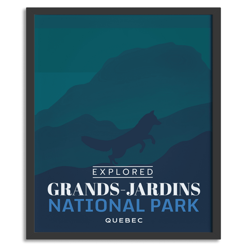 Grands-Jardins National Park 'Explored' Poster, Canada Parks