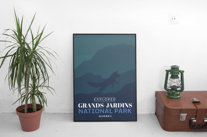Grands-Jardins National Park 'Explored' Poster, Canada Parks