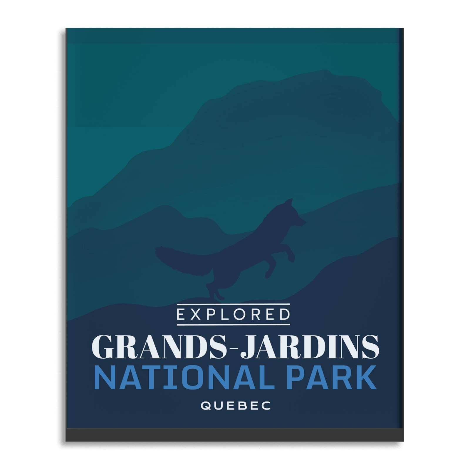 Grands-Jardins National Park 'Explored' Poster, Canada Parks