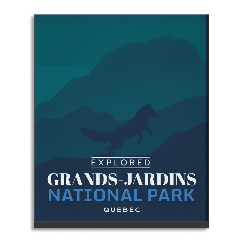 Grands-Jardins National Park 'Explored' Poster, Canada Parks