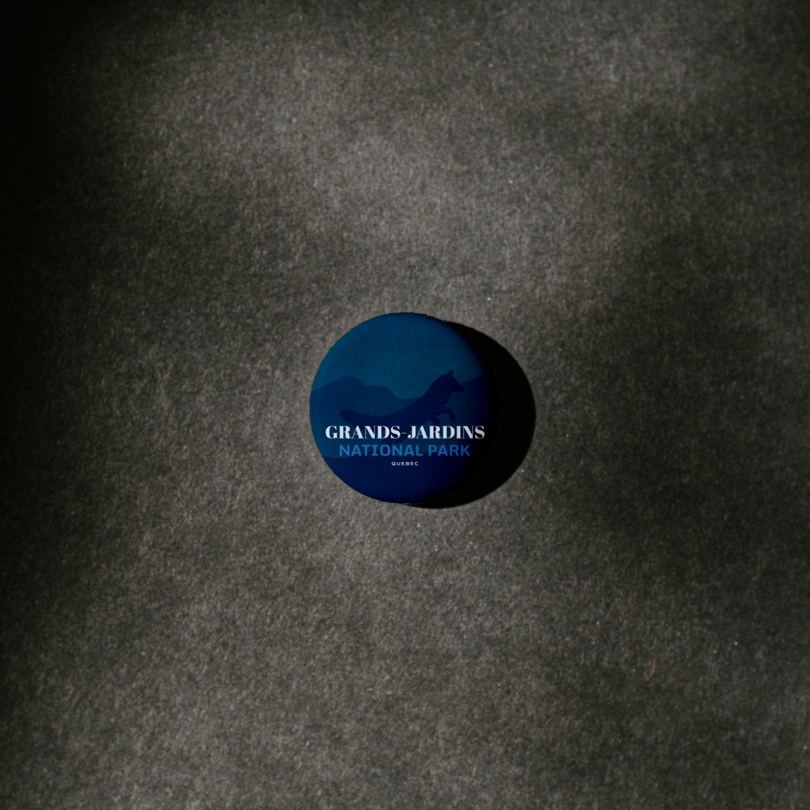 Grands-Jardins National Park of Quebec Pinback Button, Canada Parks
