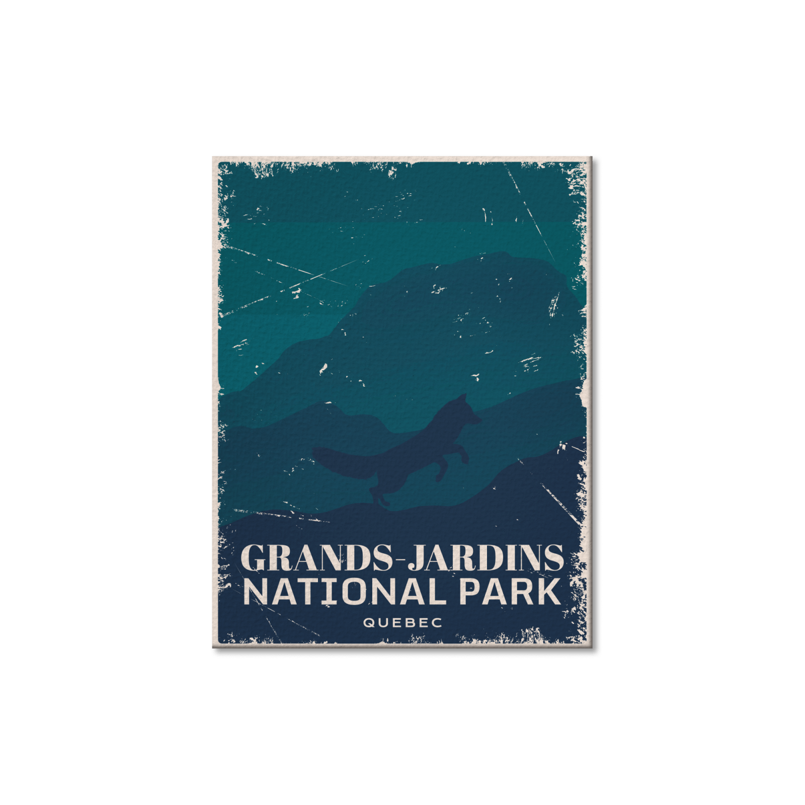 Grands-Jardins Quebec National Park Postcard, Canada Parks