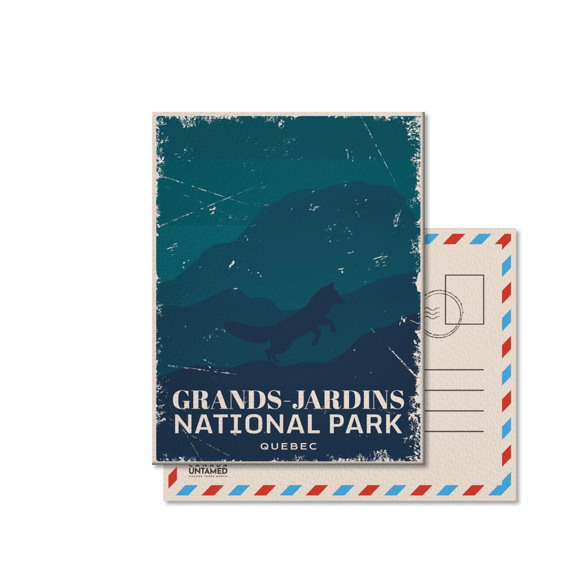 Grands-Jardins Quebec National Park Postcard, Canada Parks