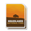 Grasslands National Park of Canada Waterproof Vinyl Sticker, Canada Parks