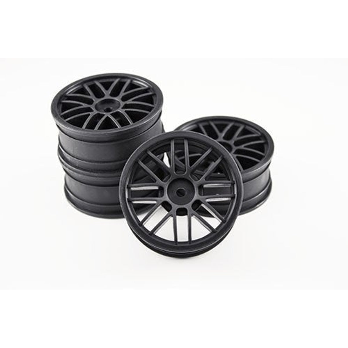 Gravity RC GRC129B GT Spoke Wheel (Black) (4) NIB