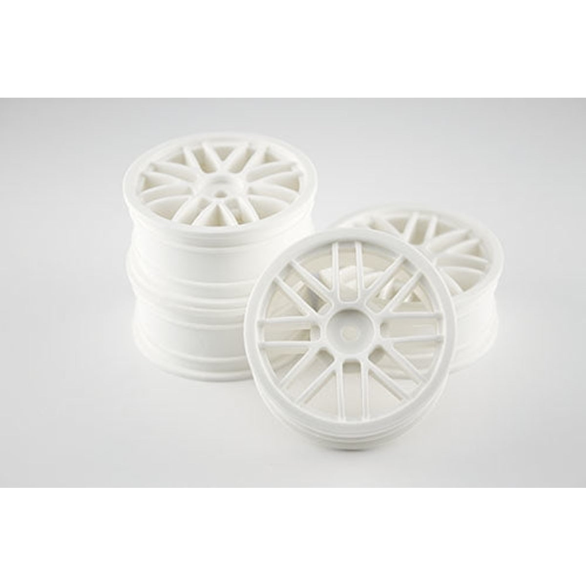 Gravity RC GRC129W GT Spoke Wheel (White) (4) NIB