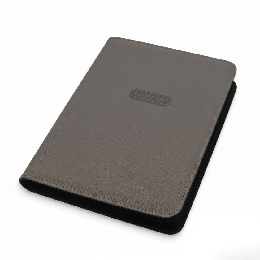 EVORETRO 9-Pocket Zip-Up Trading Card Zipper Binder for 360 cards
