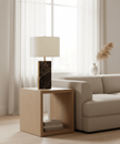 Grayson Marble and Iron Accent Lamp