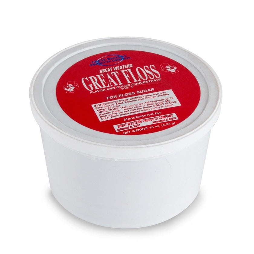 Fil dentaire concentré rose, saveur chewing-gum, 1 lb