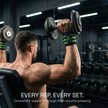 Battle Wrap Wrist Straps (Pair) – Green