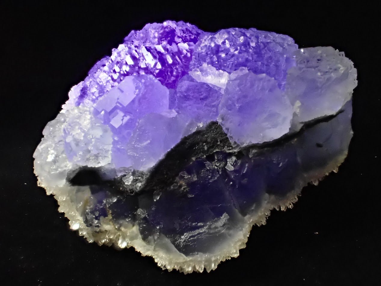 Green Diamond Fluorite with Quartz – Fujian Province, China