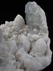 Green Window Fluorite on Milky Quartz – Inner Mongolia, China