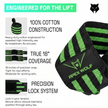 Battle Wrap Wrist Straps (Pair) – Green