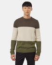 Highline Blocked Crew Sweater