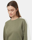 Blocked Sleeve Stripe Crew