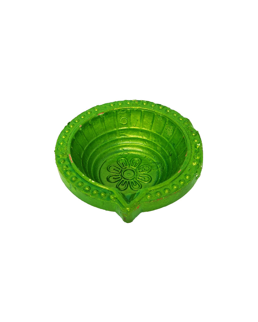 Multi Colors Diya Set of 12