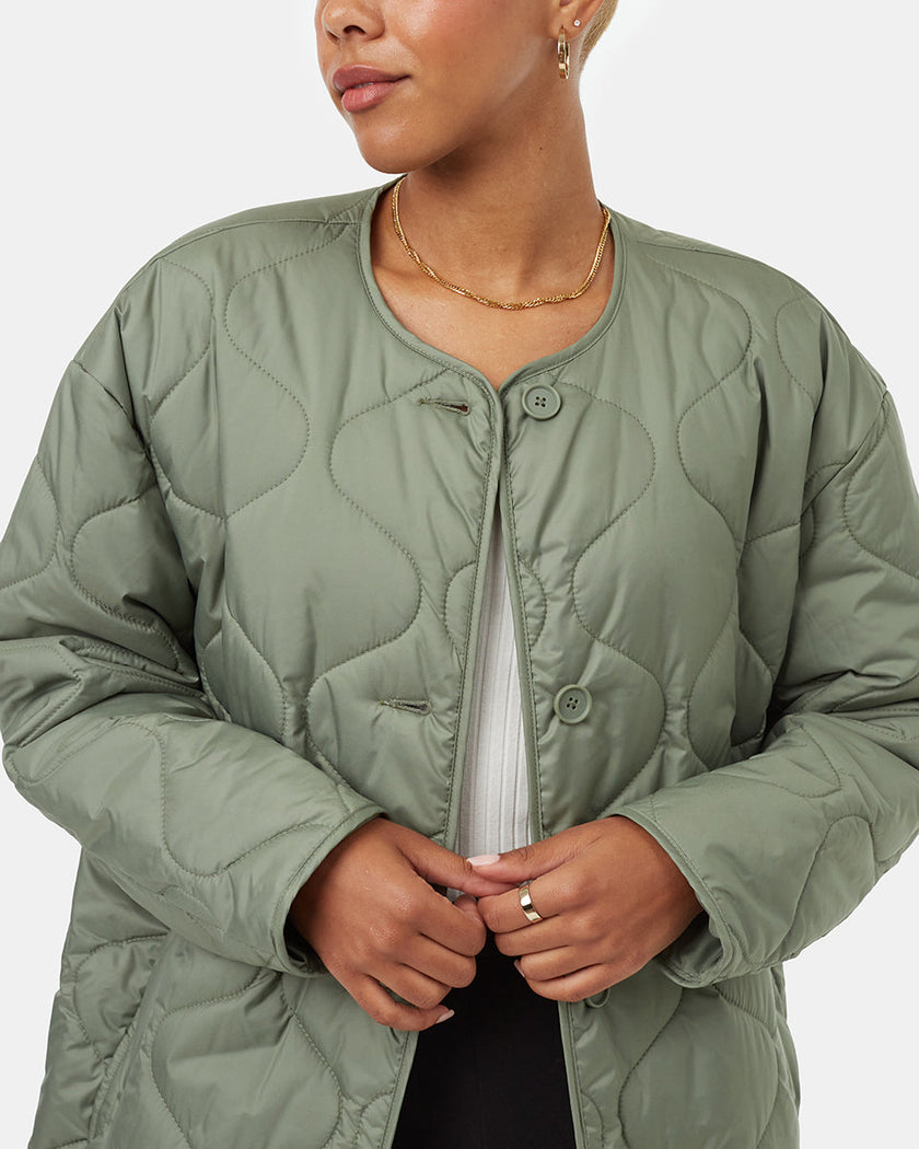 Quilted Cloud Shell Jacket