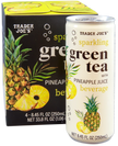 Trader Joe's Sparkling Green Tea with Pineapple Juice, 1L