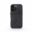 Grey Alcantara Case For iPhone 16