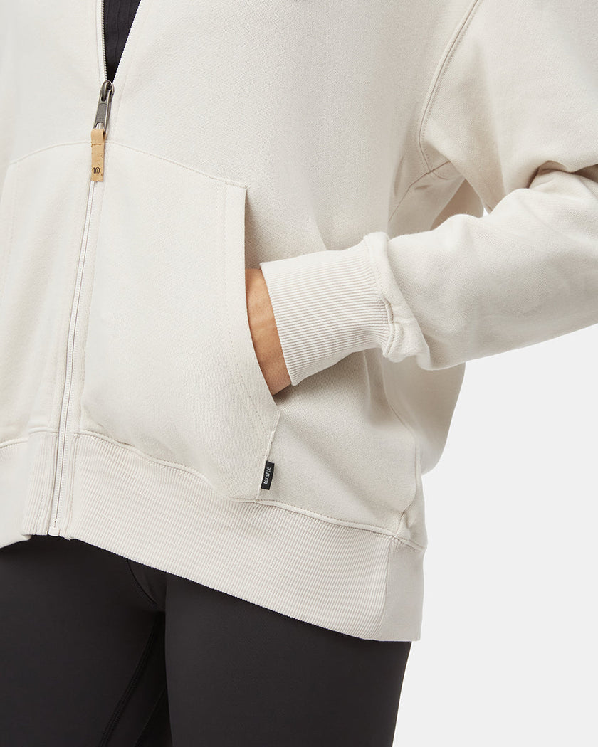 TreeFleece Oversized Zip Hoodie