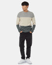 Highline Blocked Crew Sweater