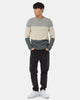 Highline Blocked Crew Sweater