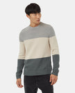 Highline Blocked Crew Sweater