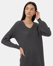 Highline V-Neck Sweater Dress