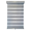 ITY CDNG-3 24 Olivia Stone Cordless Polyester Zebra Day-Night Blind 24