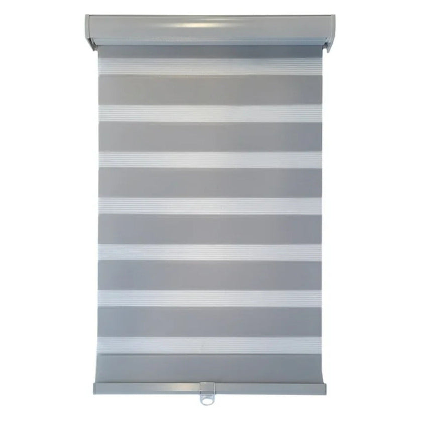 ITY CDNG-3 24 Olivia Stone Cordless Polyester Zebra Day-Night Blind 24
