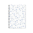 Purple Simple Floral Notebook