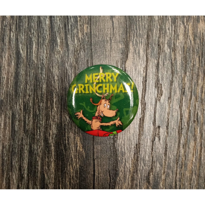 Grinch Bucket O Buttons