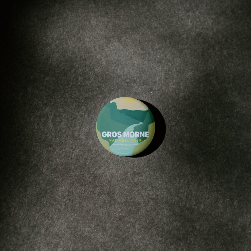 Gros Morne National Park of Canada Pinback Button, Canada Parks