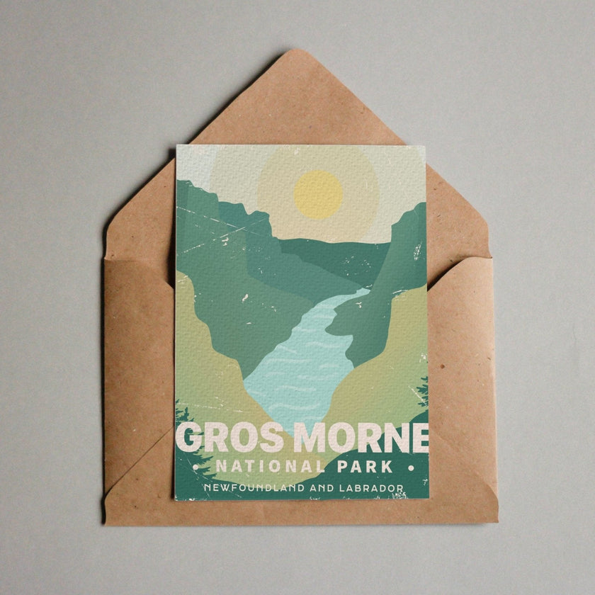 Gros Morne National Park of Canada Postcard, Canada Parks