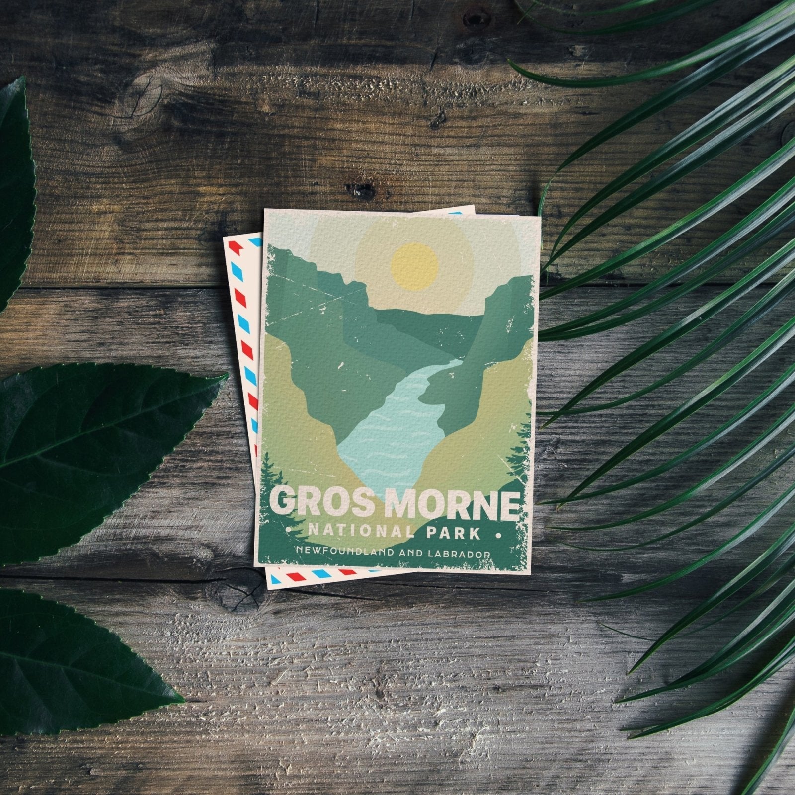 Gros Morne National Park of Canada Postcard, Canada Parks