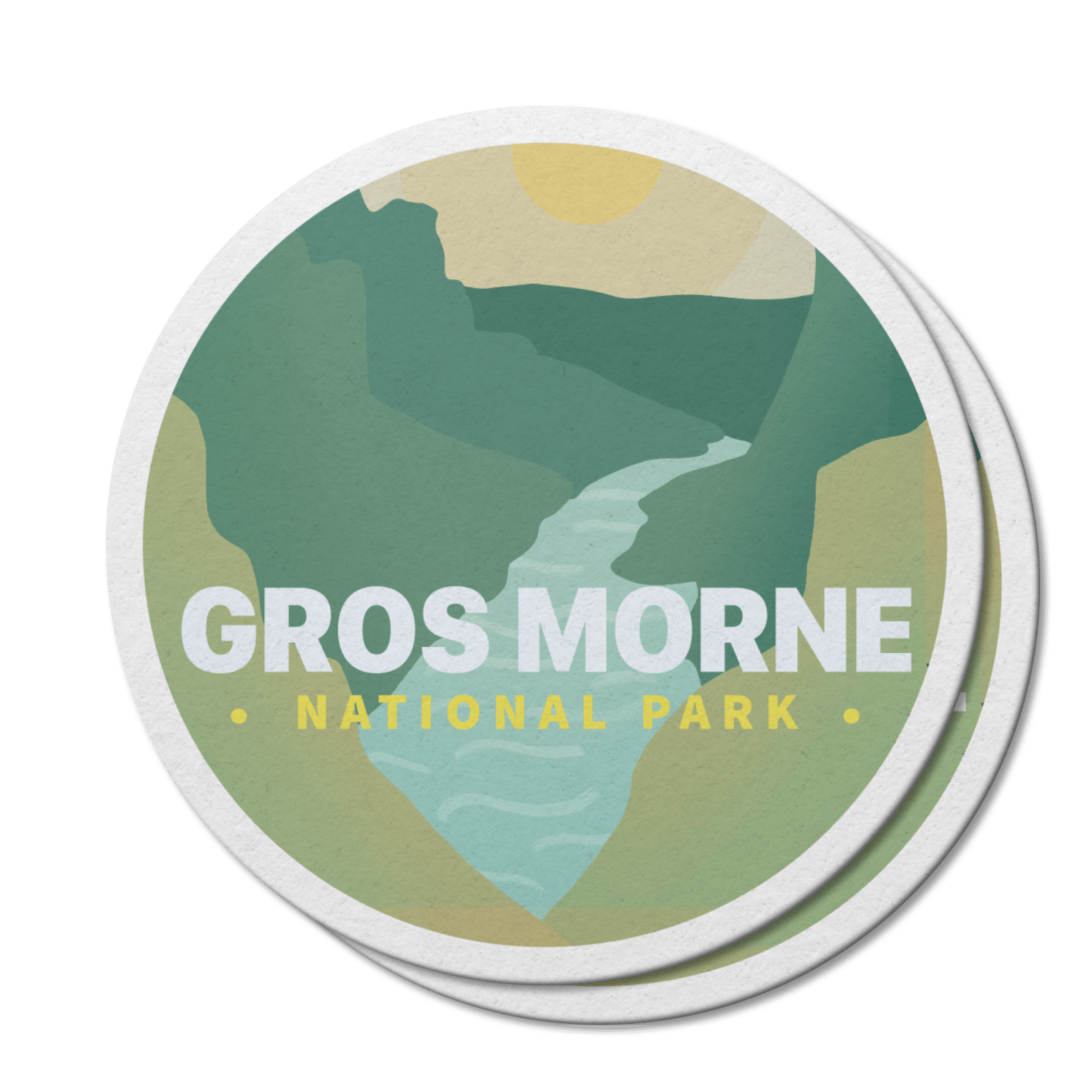 Gros Morne National Park of Canada Waterproof Vinyl Sticker, Canada Parks