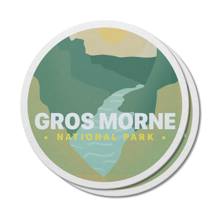 Gros Morne National Park of Canada Waterproof Vinyl Sticker, Canada Parks